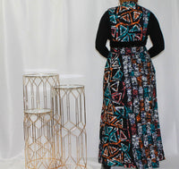Savanna Flow - Green and Orange