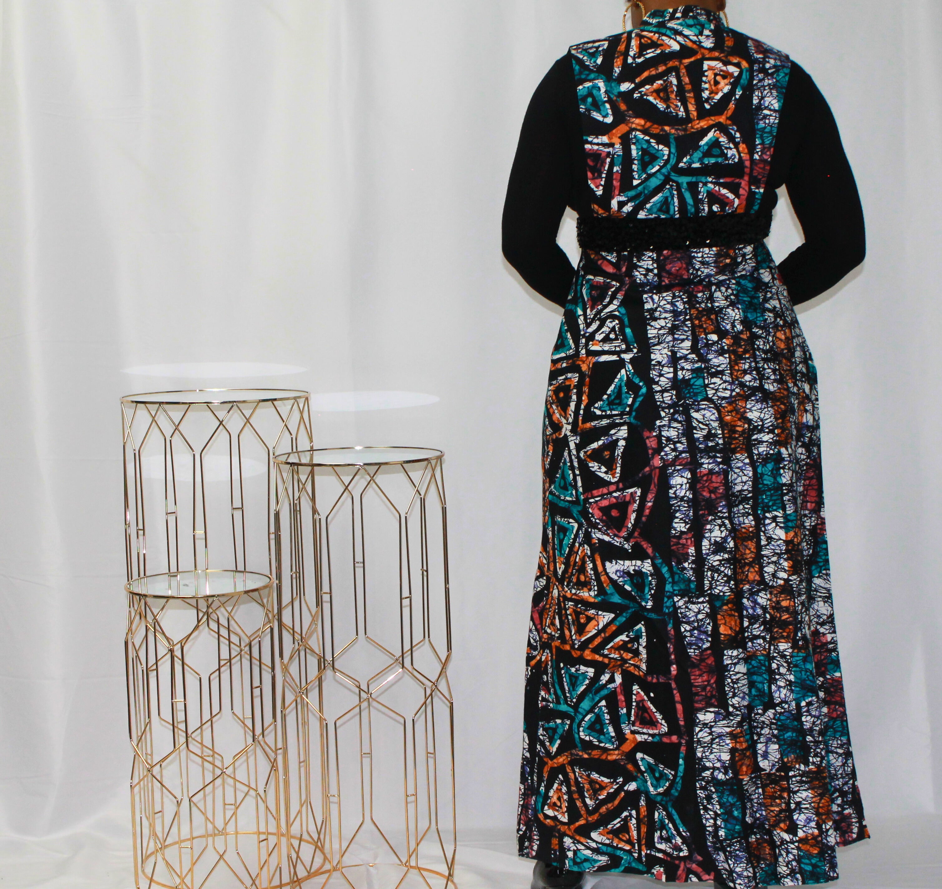 Savanna Flow - Green and Orange