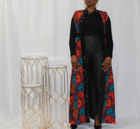 Savanna Flow - Blue and Orange