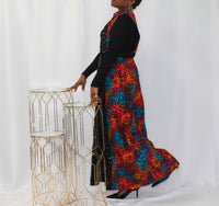 Savanna Flow - Blue and Orange