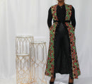 Savanna Flow - Green and Red