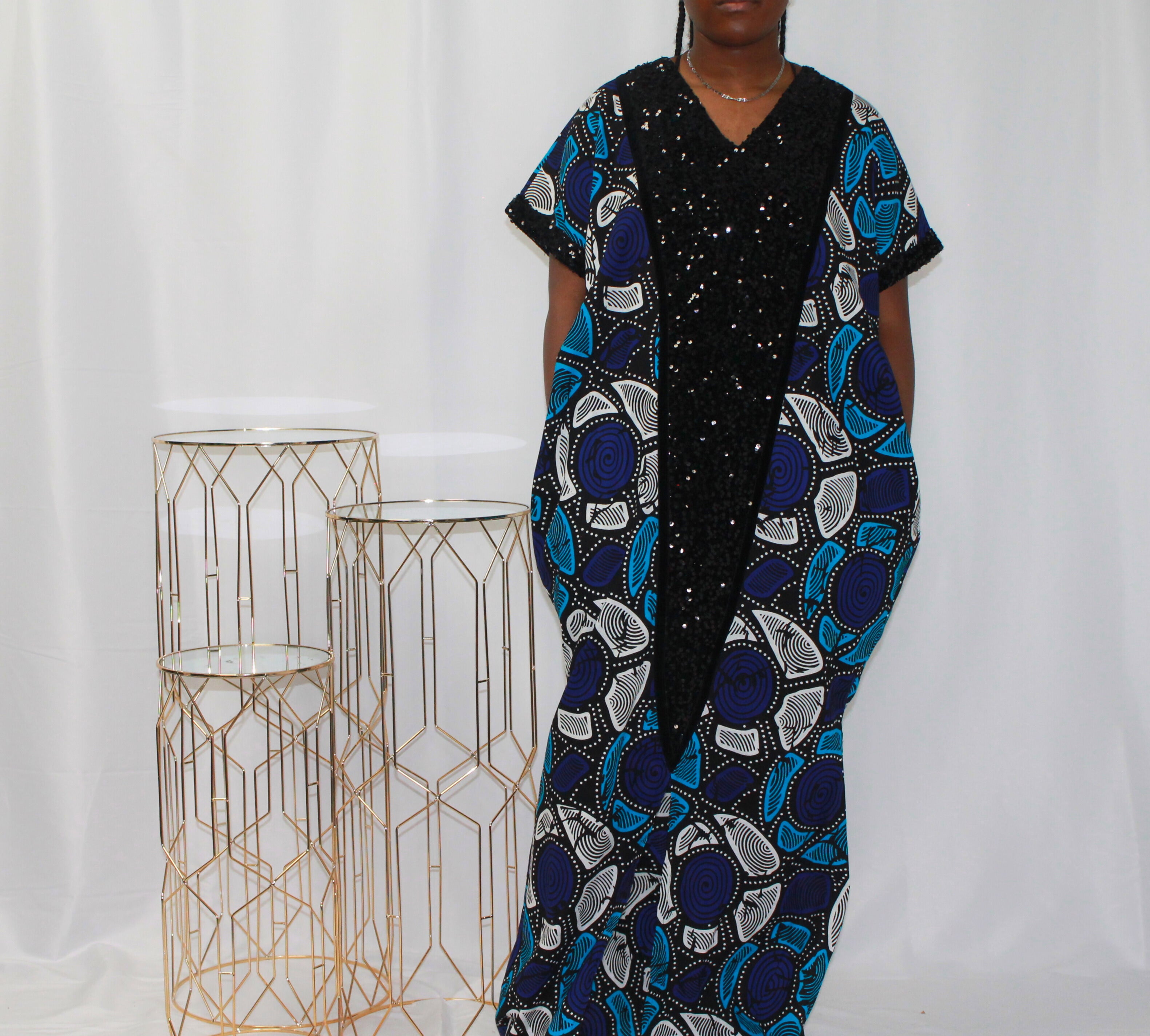 Blue Mirage Maxi Dress