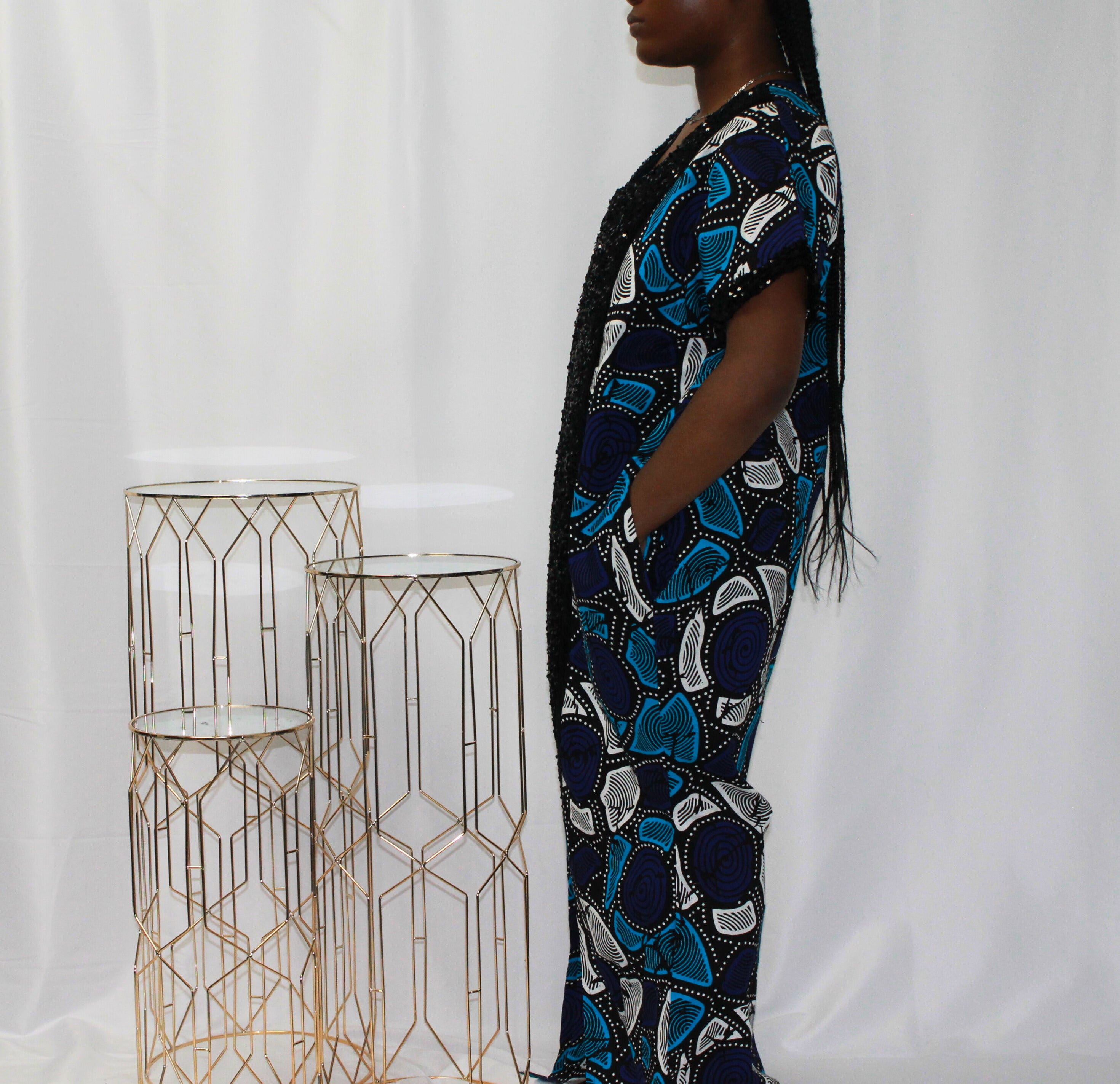 Blue Mirage Maxi Dress