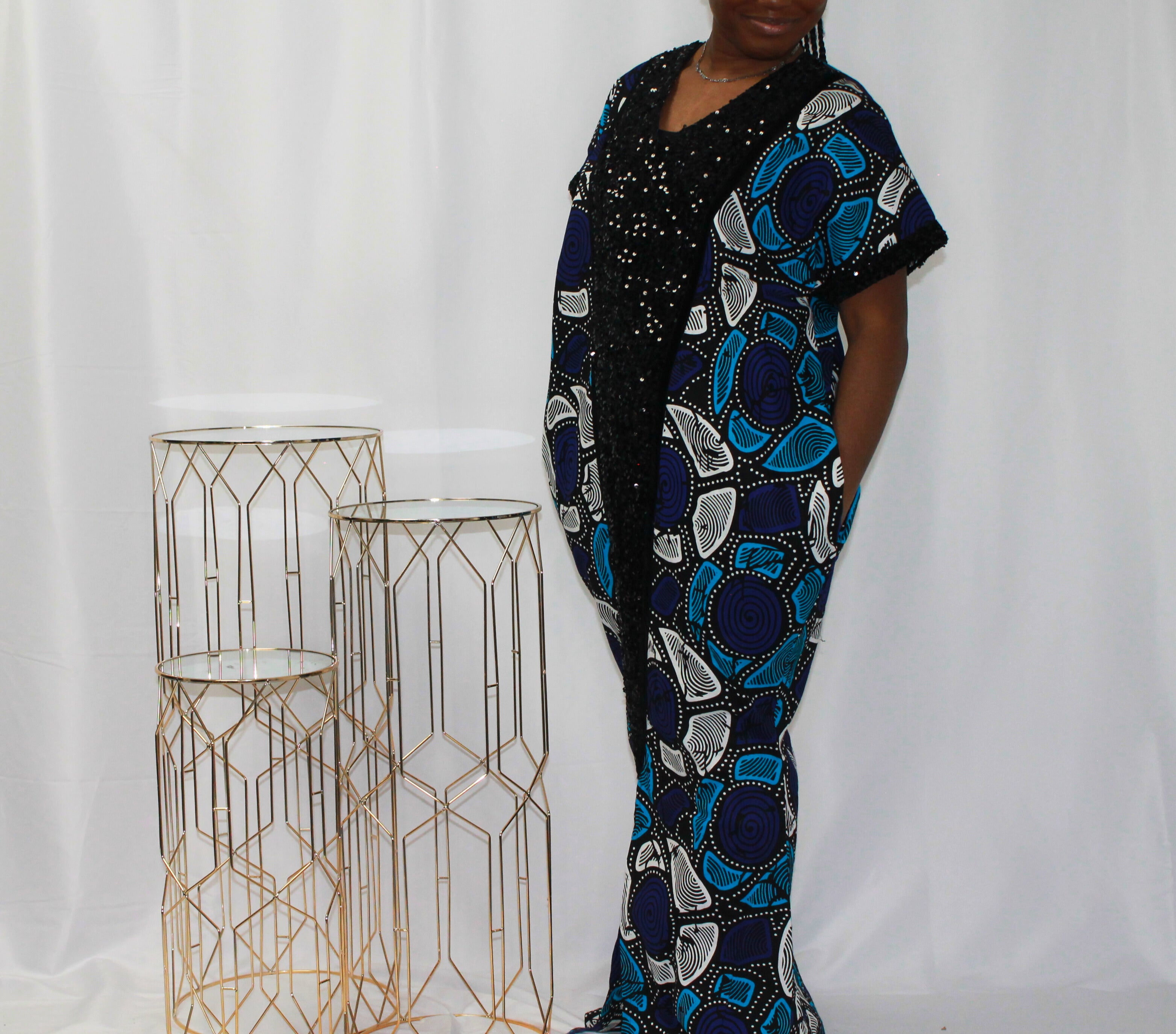 Blue Mirage Maxi Dress