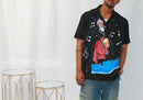Artisan Noir Handpainted Shirt
