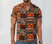 Tribal Blaze Short Sleeve Shirt