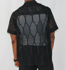 Noir Mesh Nights Shirt
