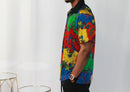 Vivid Spectrum Button-Down Shirt