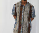 Urban Mosaic Mix Print Shirt