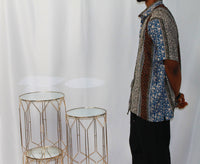 Urban Mosaic Mix Print Shirt
