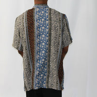 Urban Mosaic Mix Print Shirt