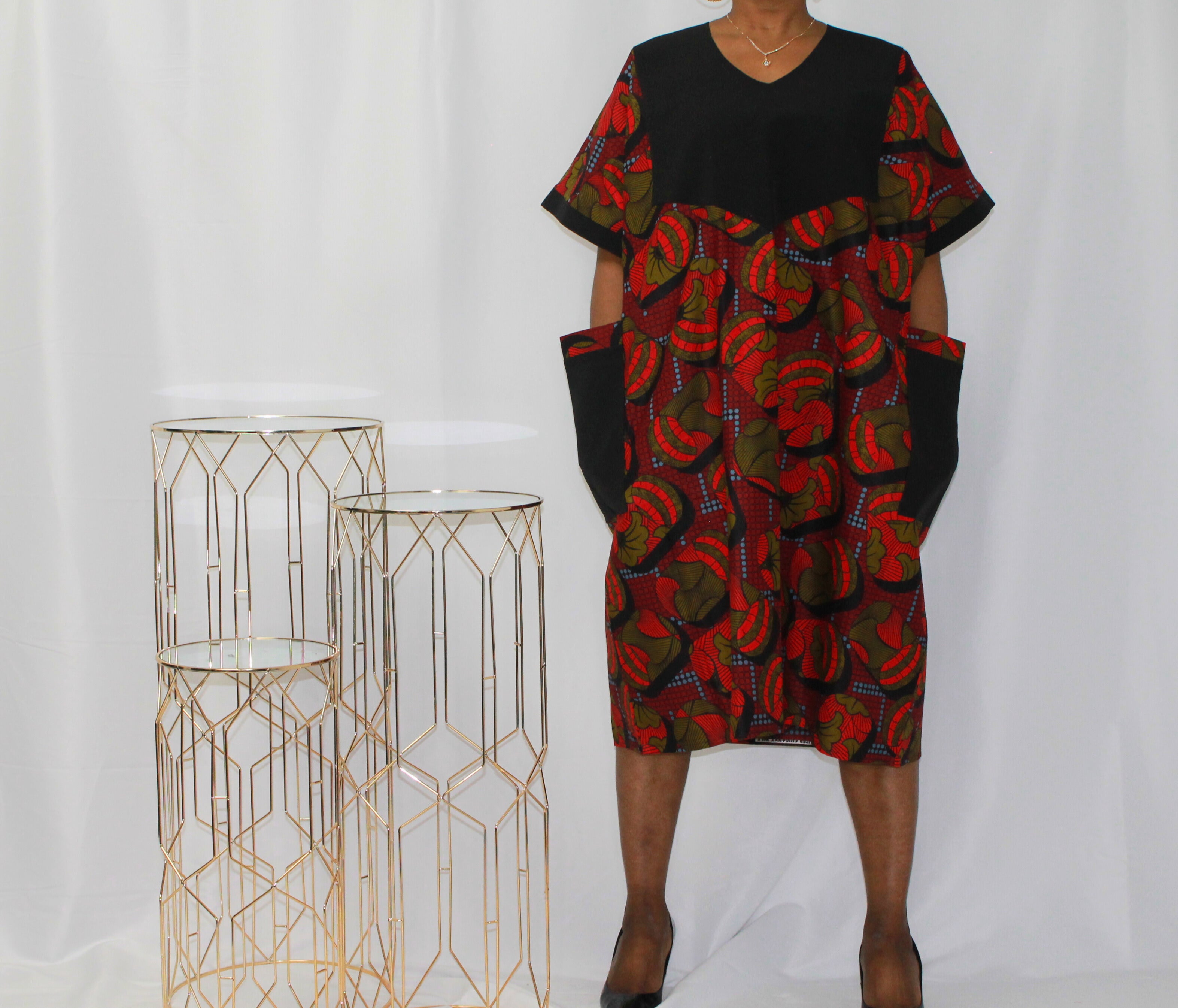 Echo Midi Red Dress