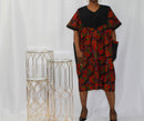 Echo Midi Red Dress