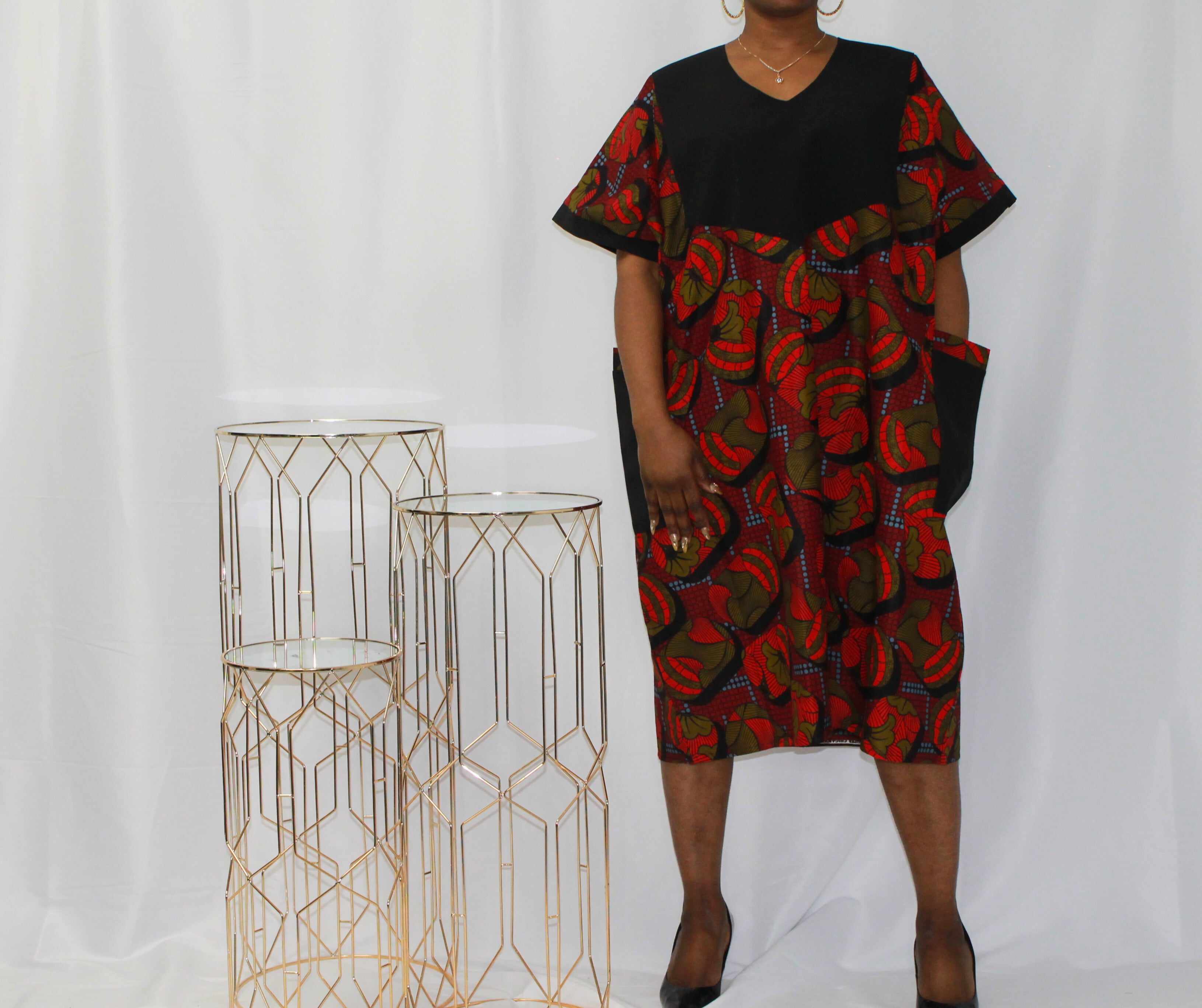 Echo Midi Red Dress