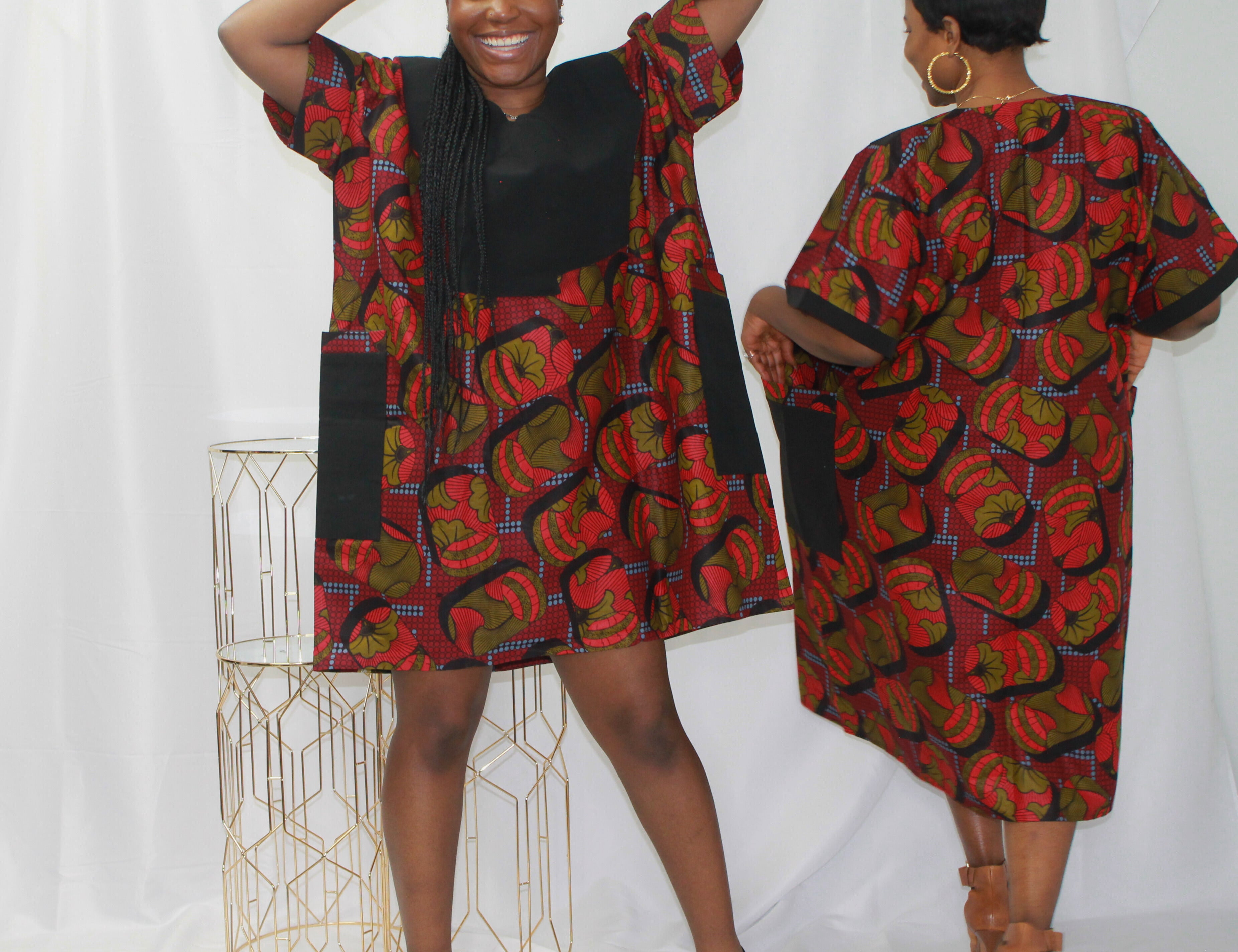 Echo Midi Red Dress