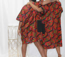 Echo Midi Red Dress