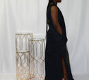 Denim Roots Maxi Dress