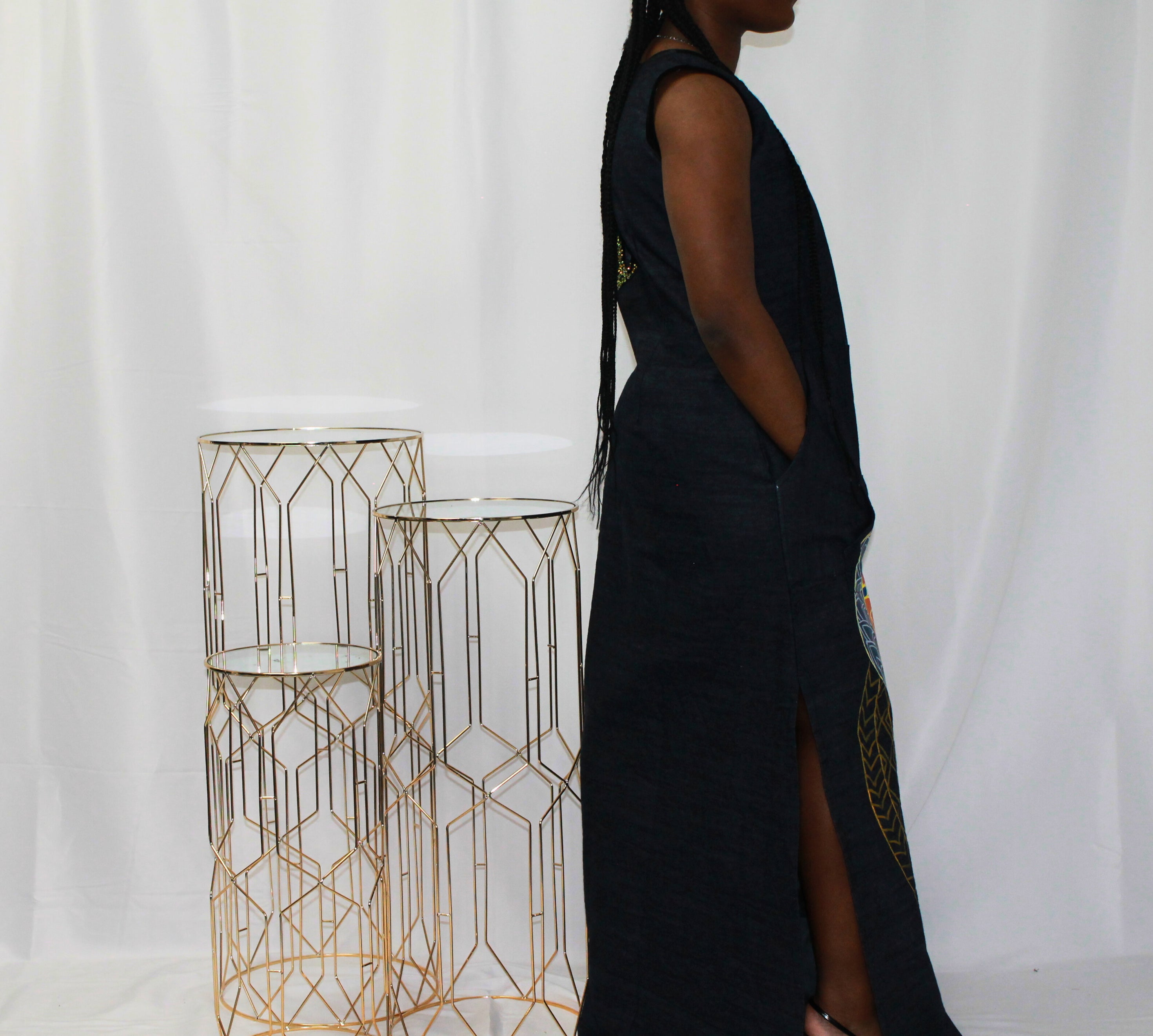 Denim Roots Maxi Dress