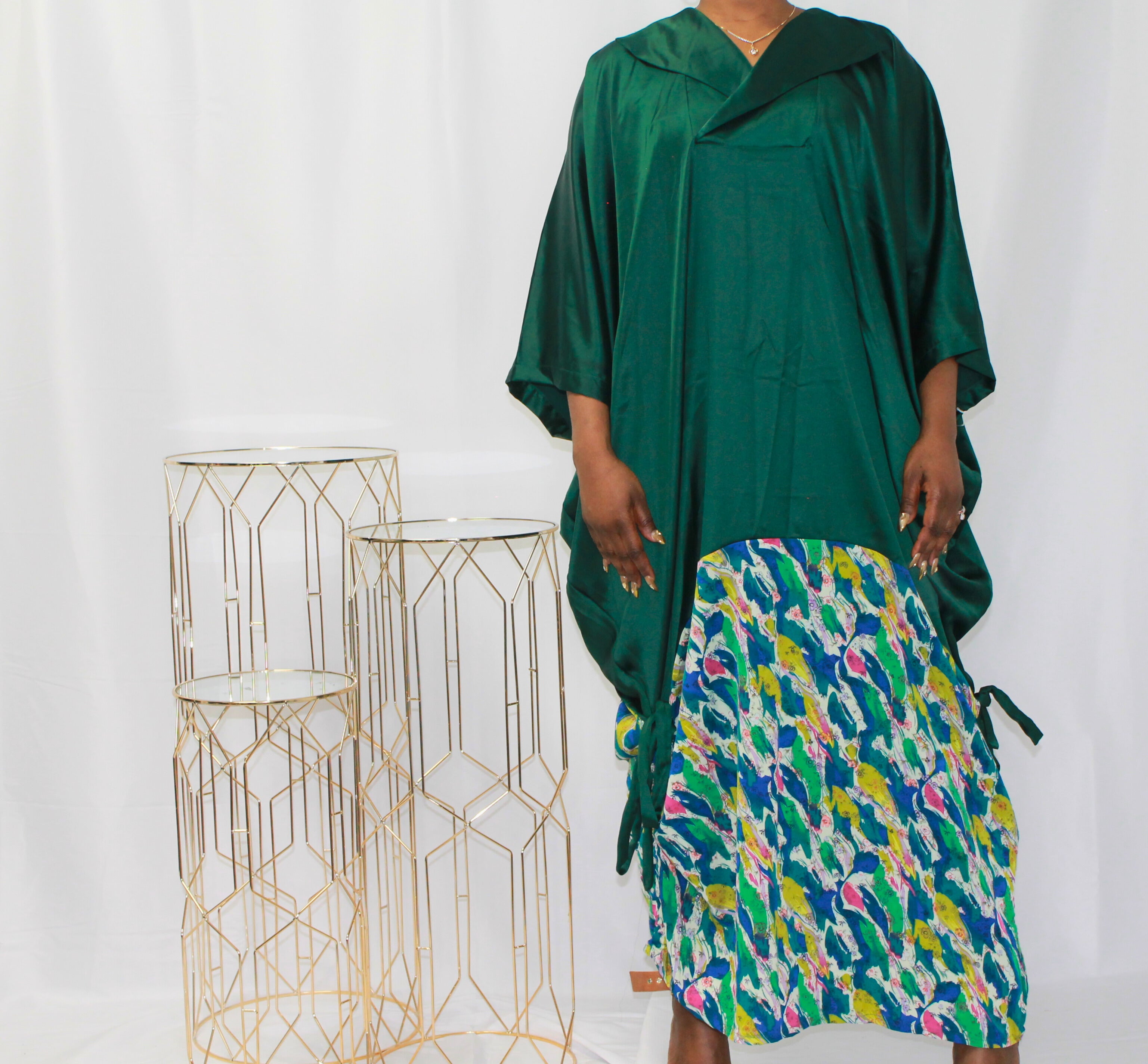 Emerald Echo Maxi Dress