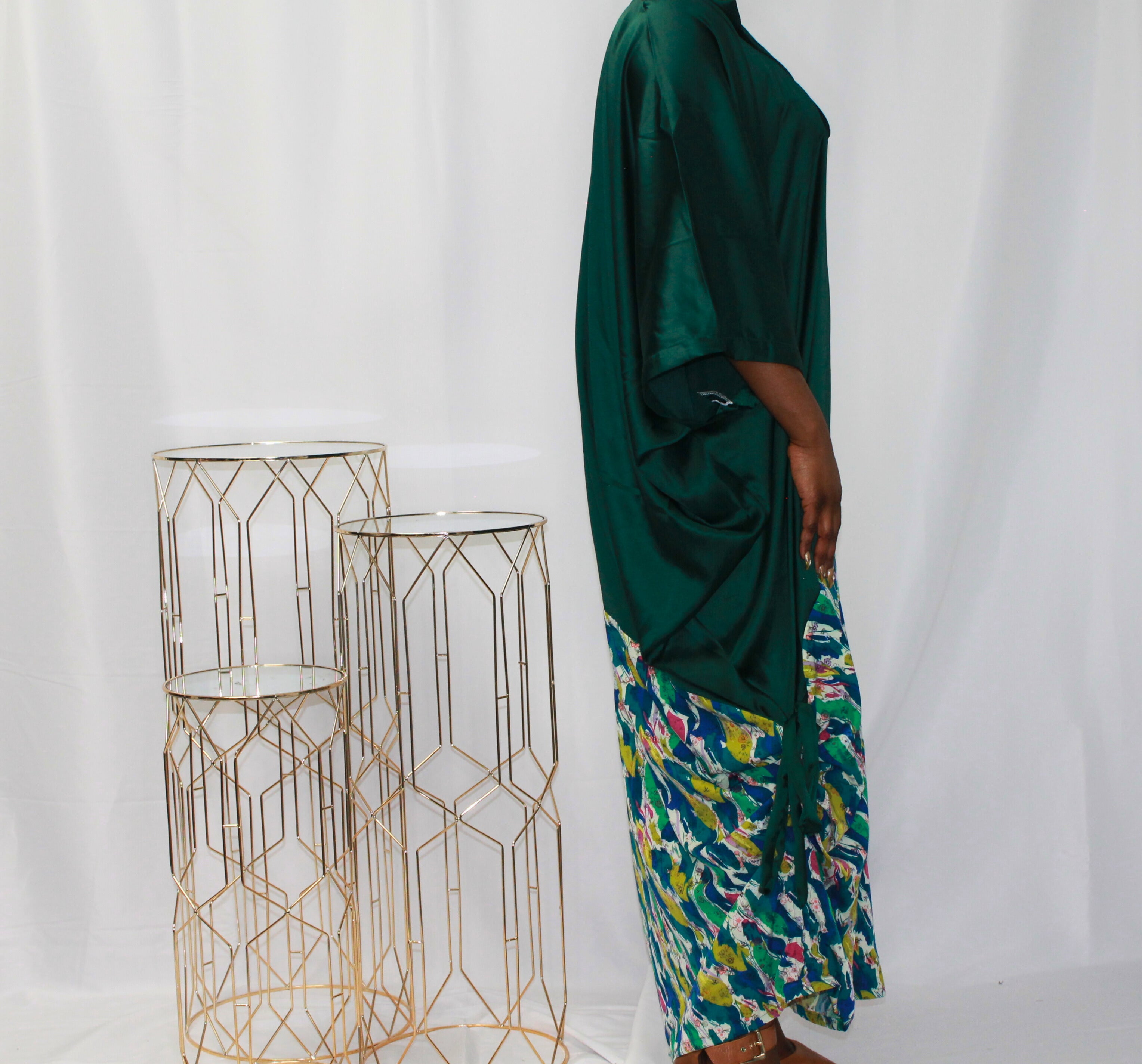 Emerald Echo Maxi Dress